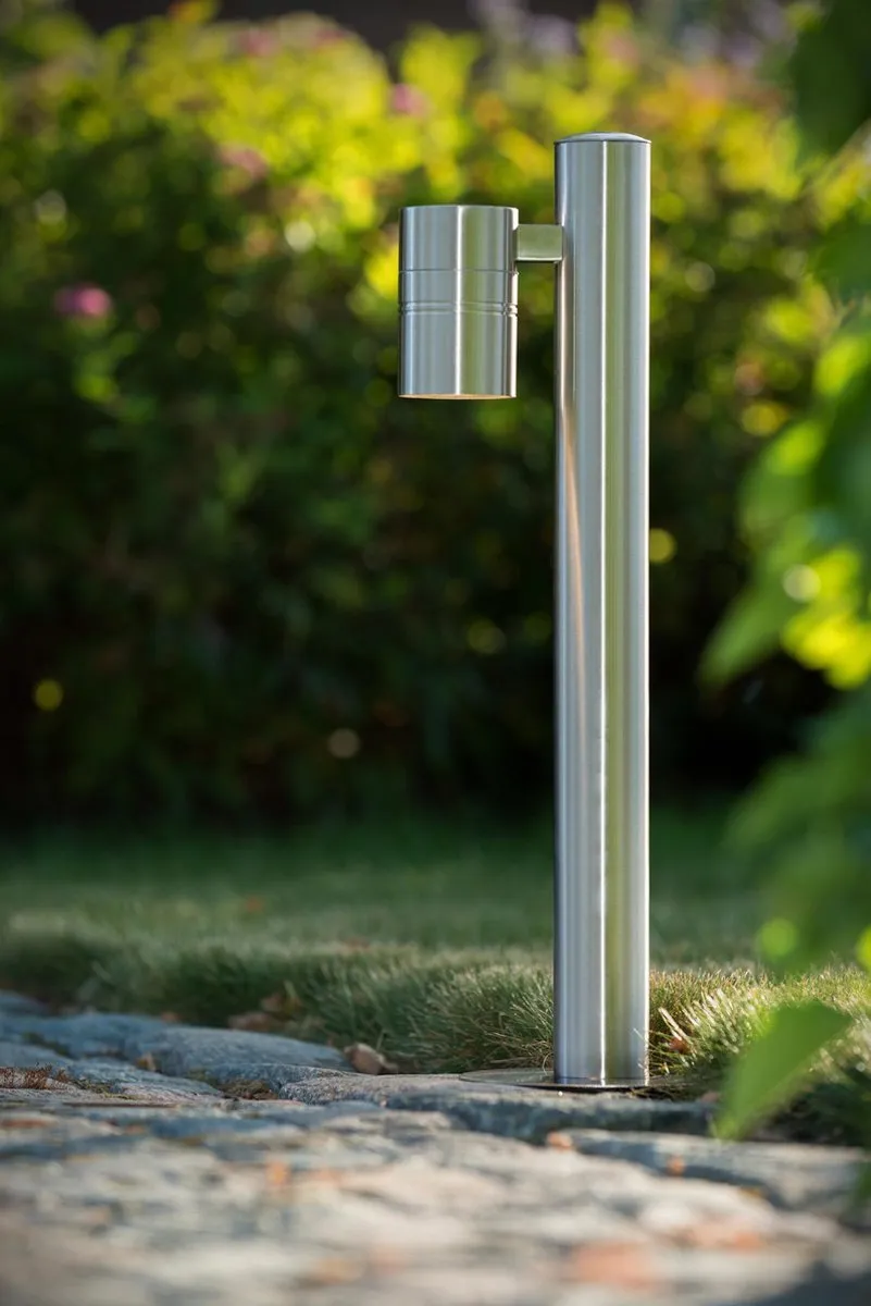 Lucide Arne LED Sokkellamp GU10 5W - Mat chroom