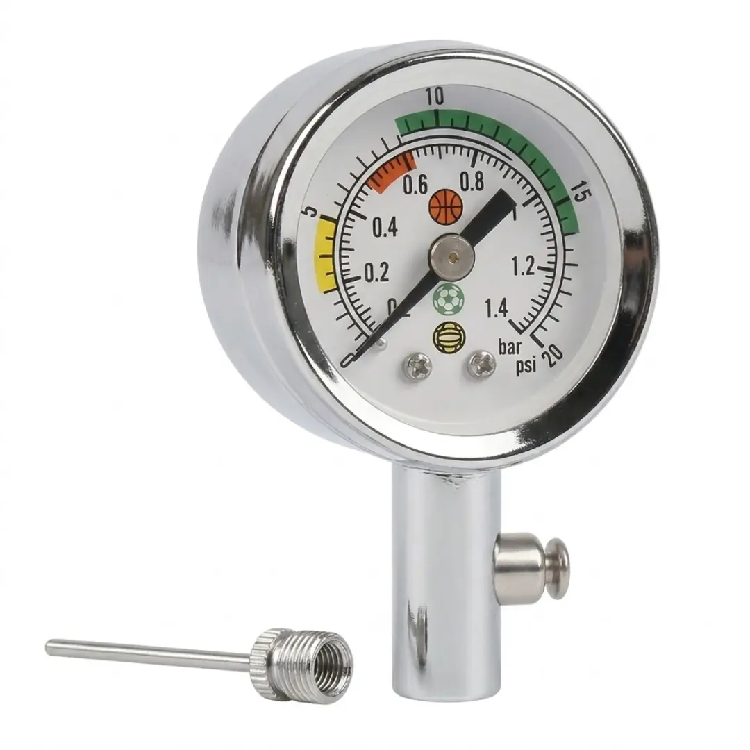 NuveX Zilverkleurige Bal Drukmeter