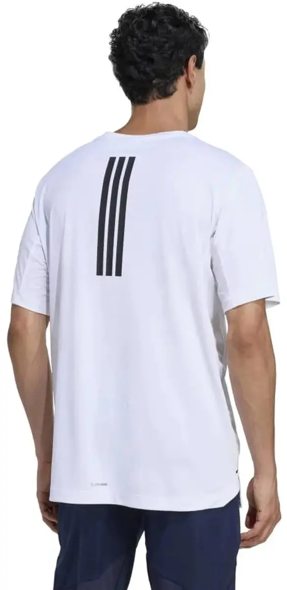 Adidas D4t Primelift 3 Stripes T-shirt Wit XL