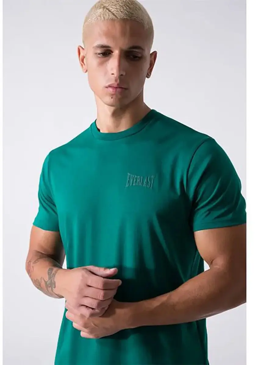 Everlast Jersey T-shirt Kort - S - Groen - afbeelding 6 van 6