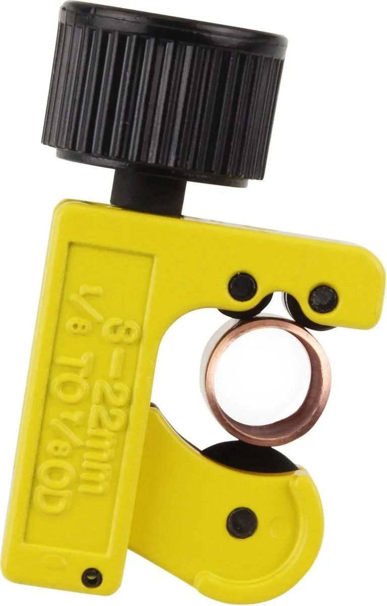 Stanley Verstelbare Pijpsnijder 3-22mm - Geel