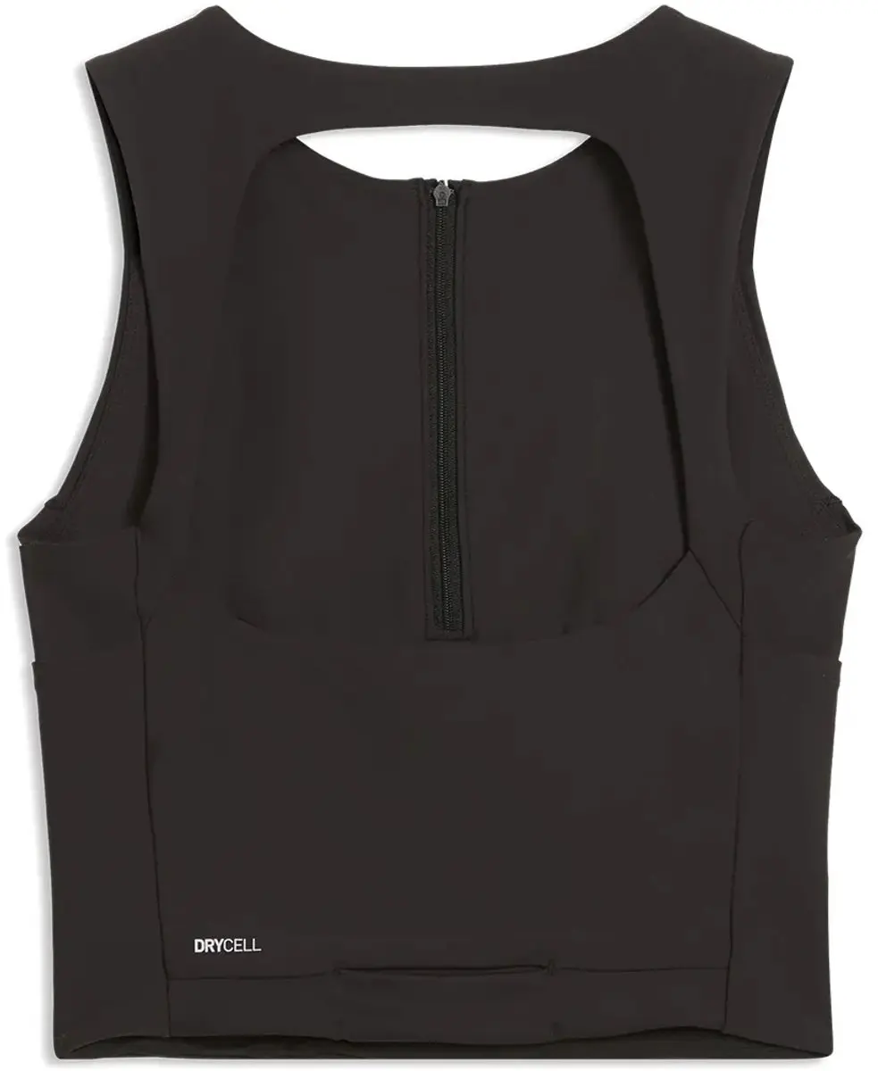 PUMA Lightstride Mouwloos T-shirt - Zwart L