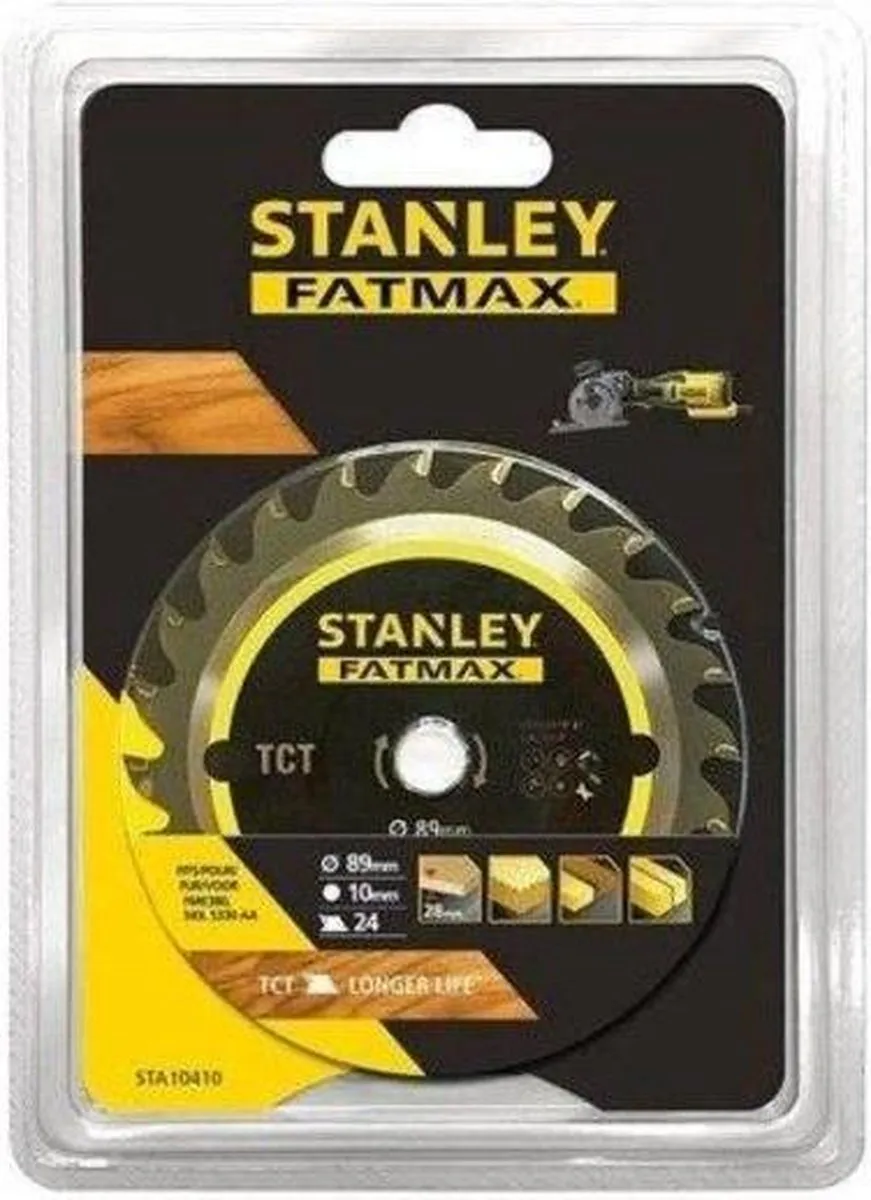 Stanley SFM Cirkelzaagblad TCT 89x10mm 24t