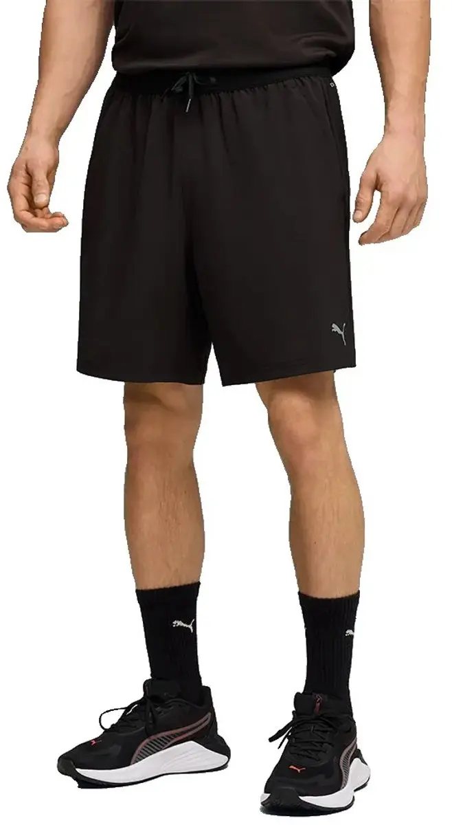 PUMA Pwrtrain Korte Sportbroek S - Zwart