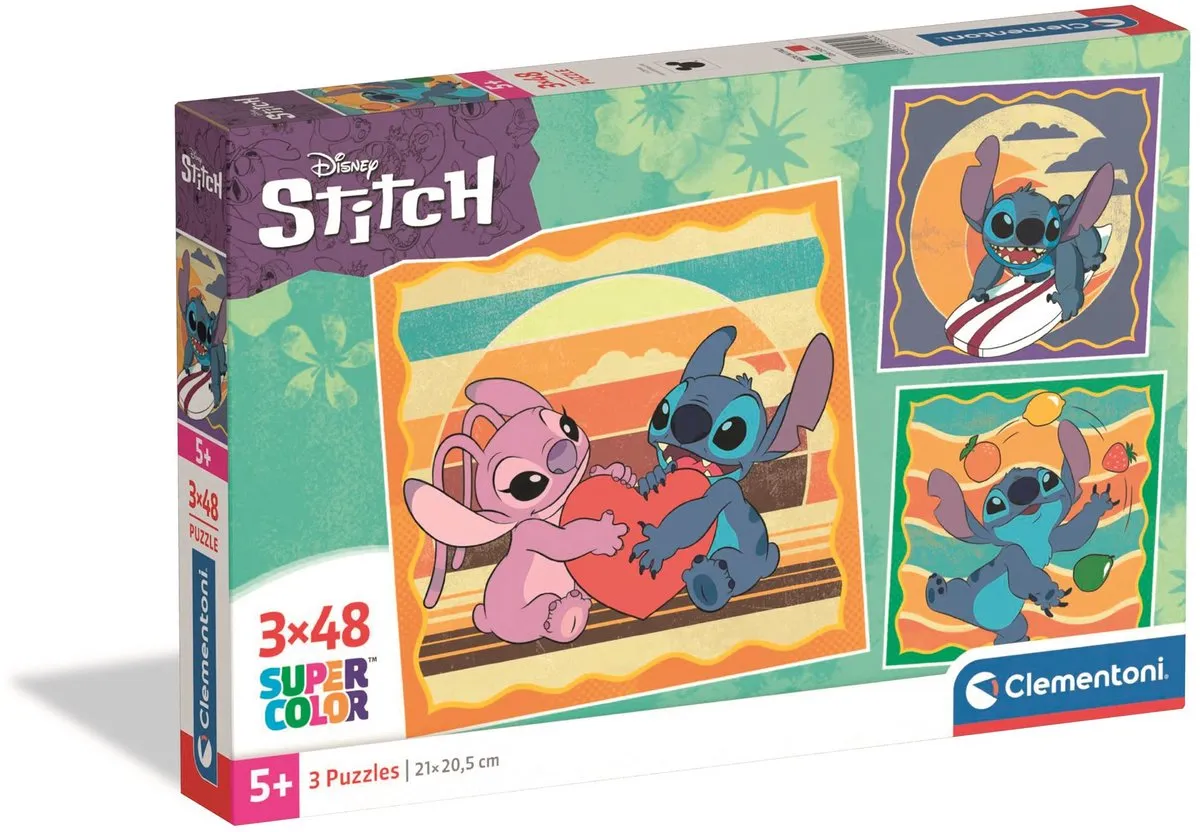 Clementoni Square Stitch Puzzel 144 Stuks - Multikleur