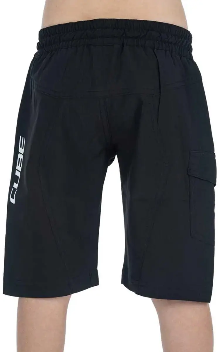 Cube Teamline Rookie Baggy Korte Broek M - Zwart