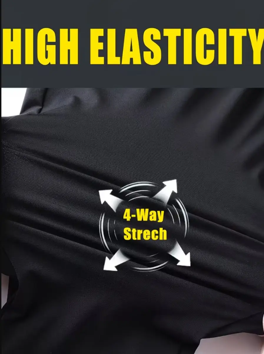 NuveX Heren Sportshorts L - Zwart