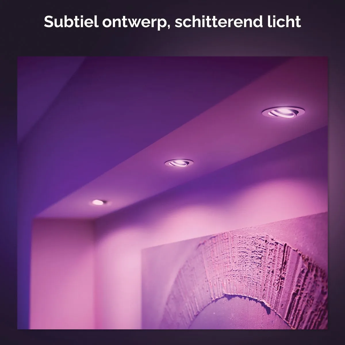 Philips Hue Centura Inbouwspot GU10 - 3 Stuks - RGBW