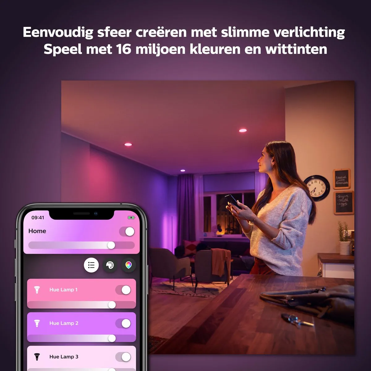 Philips Hue Centura Inbouwspot GU10 - 3 Stuks - RGBW
