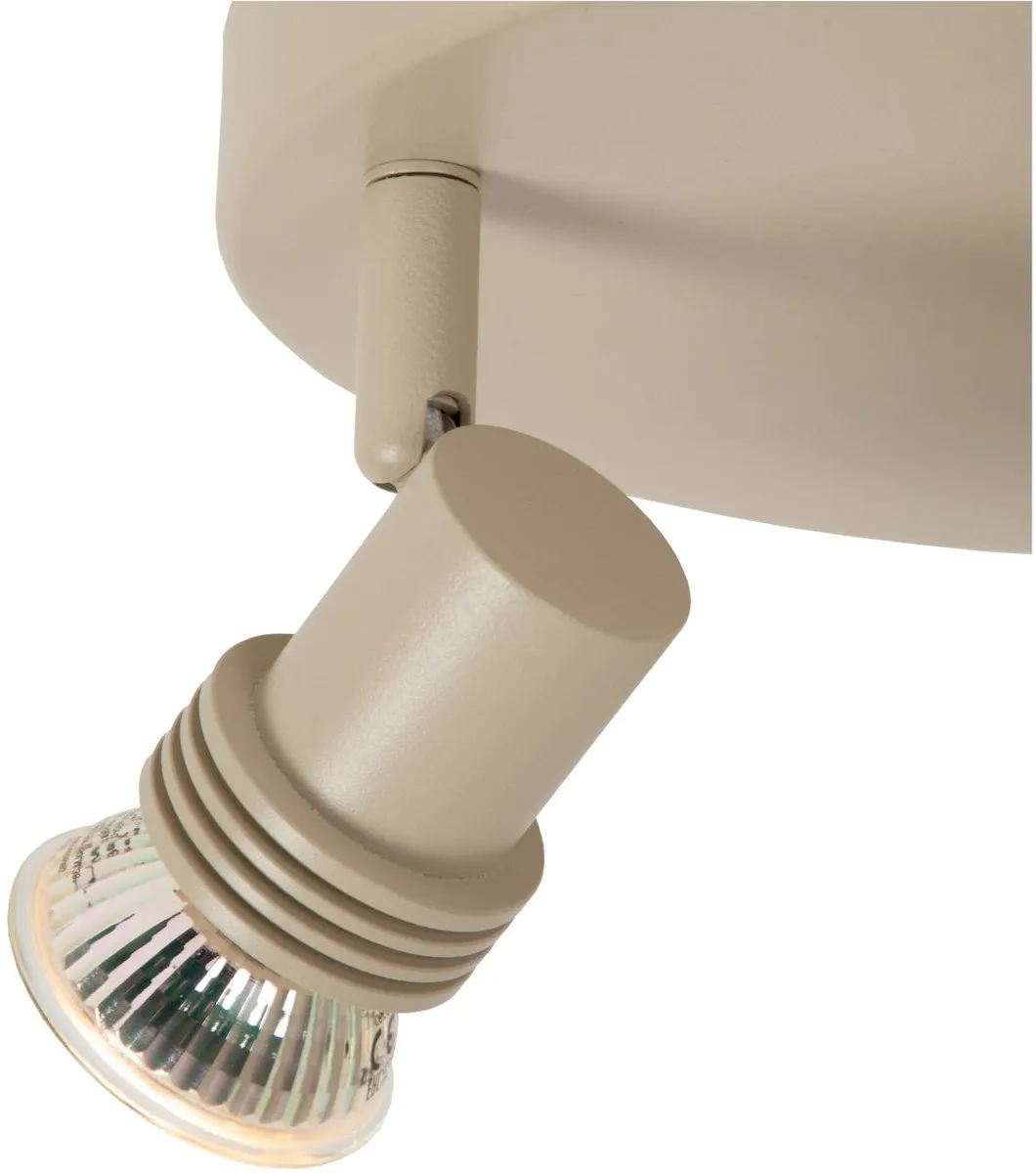 Lucide KIANTI Plafondspot Ø21cm 3xGU10 - Taupe