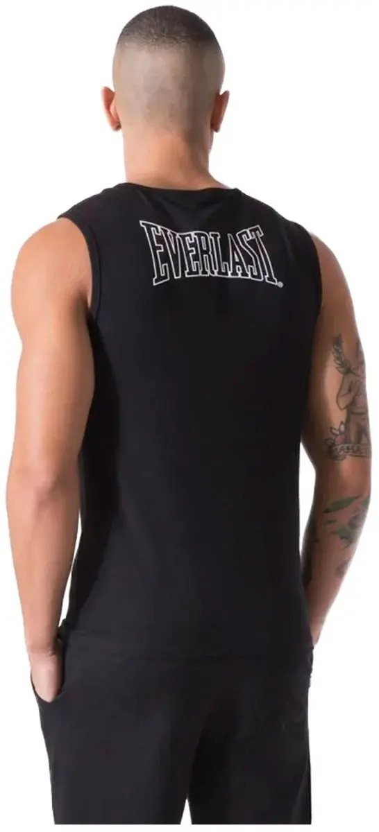 Everlast Stretch Mouwloos T-shirt - Zwart XL