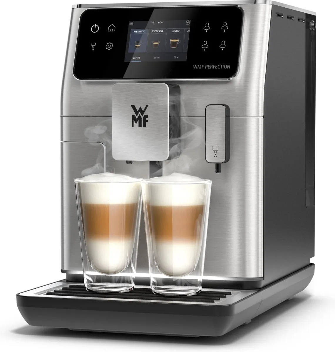 WMF Perfection 640 - Compacte volautomatische koffiemachine met perfecte personalisatie