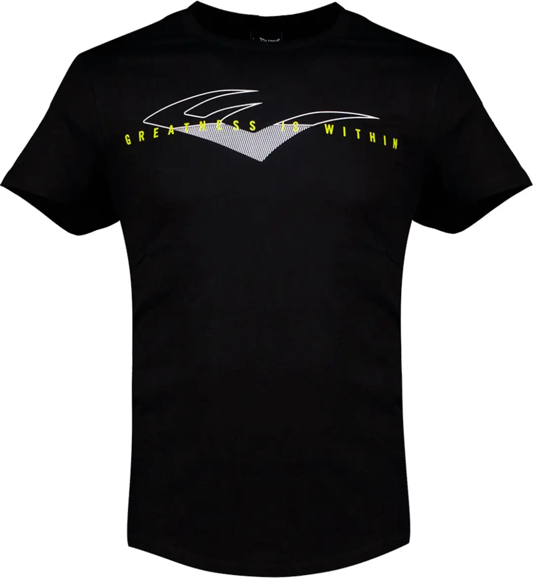 Everlast Jersey T-shirt Kort L - Zwart
