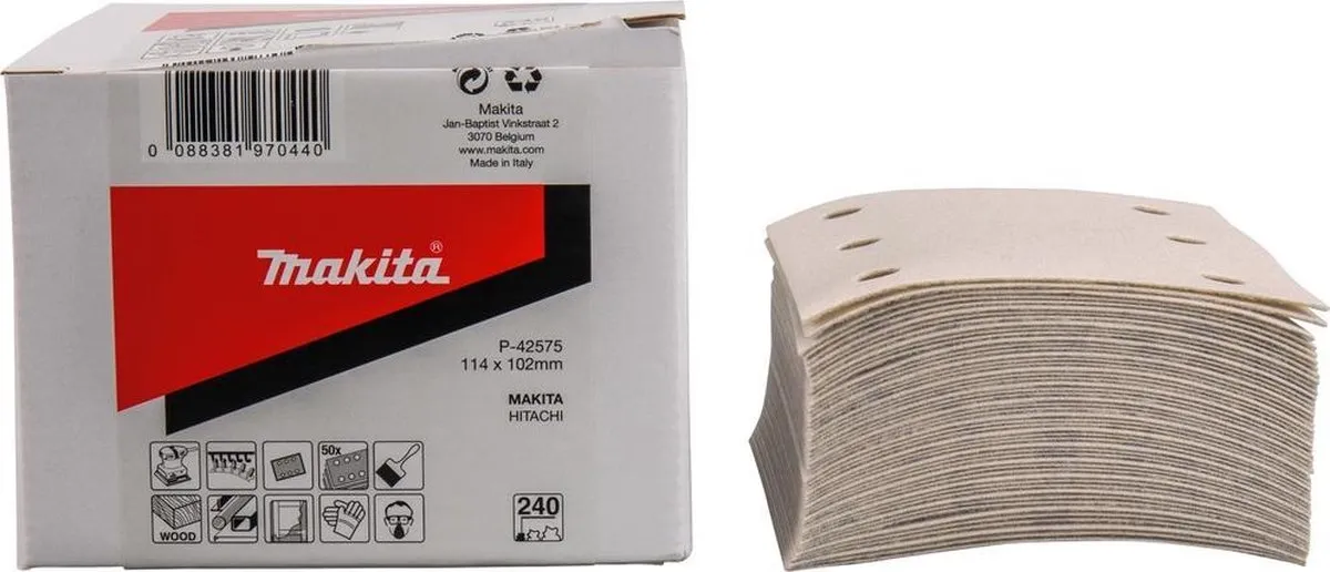 Makita P-42575 Schuurvel K240 114x102