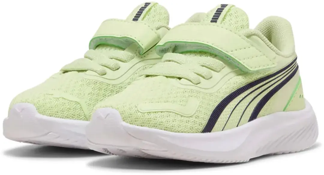 PUMA Pounce Ac+ Hardloopschoenen - Kinderen 26 - Groen