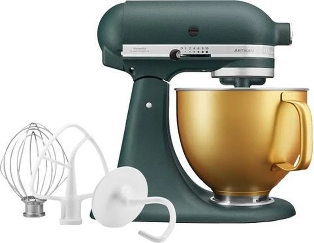 KitchenAid 5KSM156VGEPP Staafmixer - 300W - 4,8L - Pebbled Palm