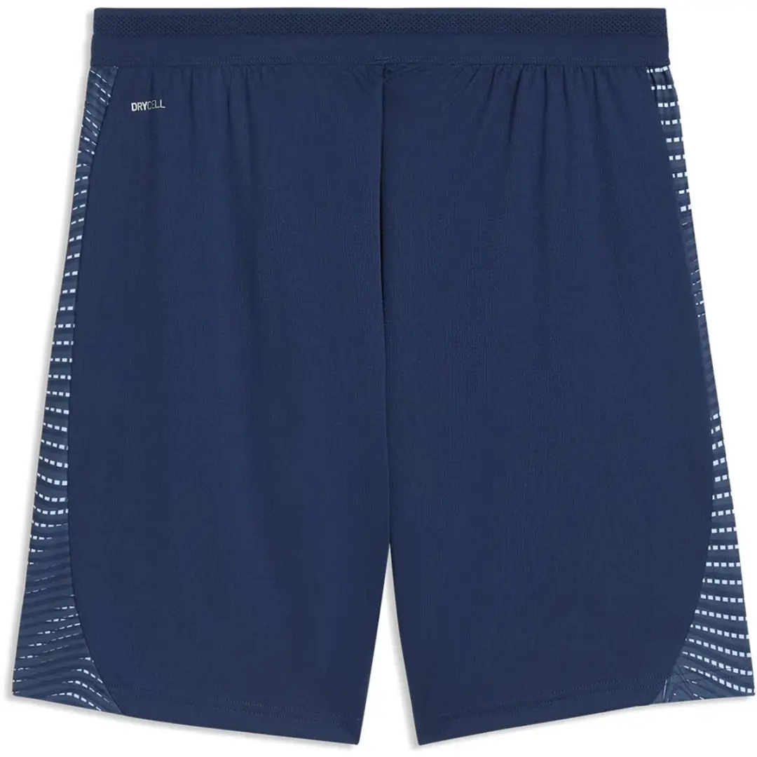 PUMA Individualfinal Korte Broek - XS - Deep Blue/Glowing Red/Mint Jelly