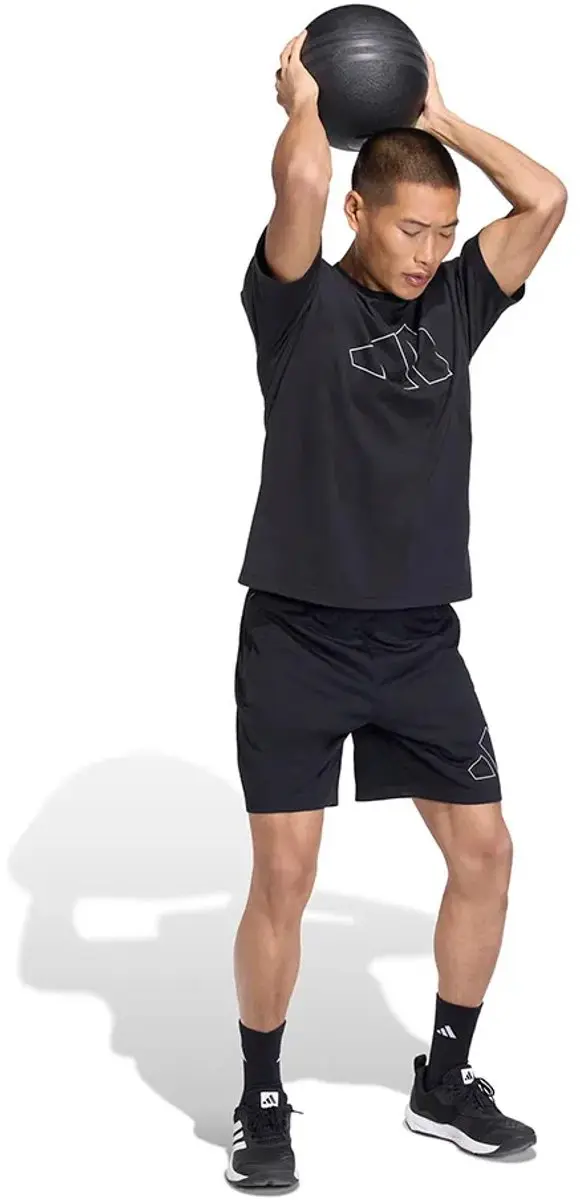 Adidas Workout Essentials Feelready T-shirt - Zwart XL