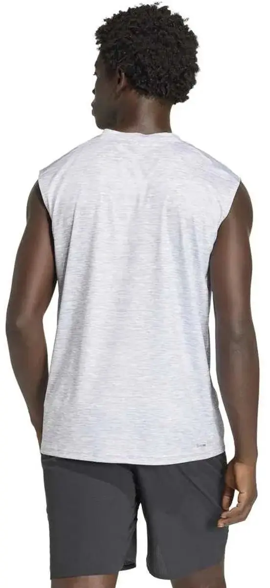 adidas Workout Essentials Mouwloos T-shirt - Grijs L - afbeelding 6 van 6