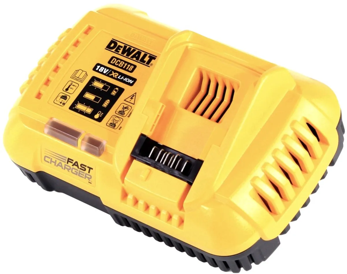 DeWalt DCB118Y2T Starterset 2x 12Ah Accu - TSTAK Koffer