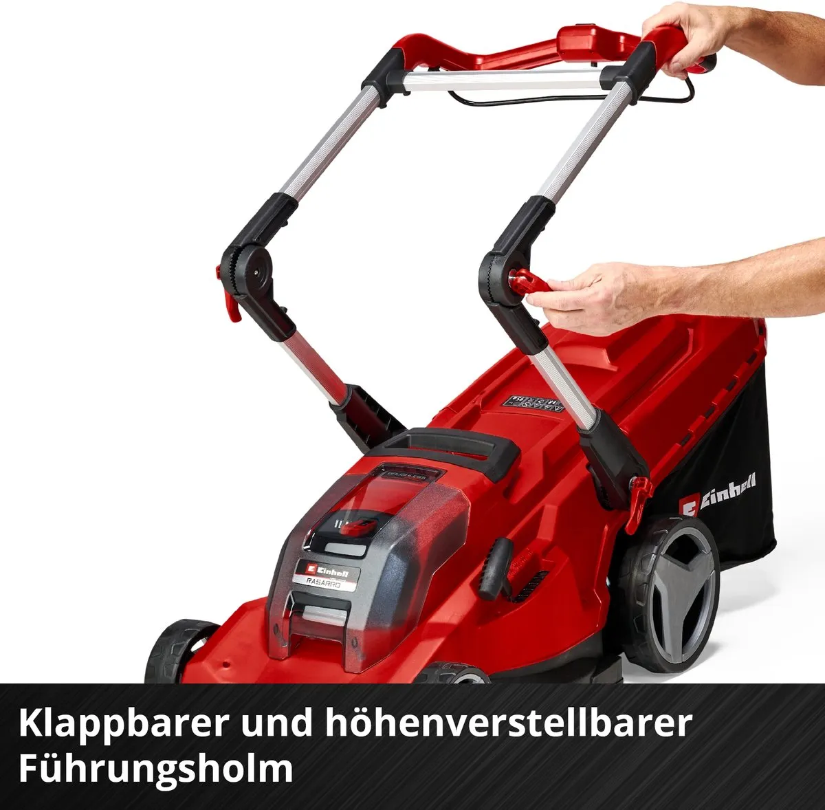 Einhell Professional RASARRO 36/40 Accu-grasmaaier - 2x 4.0Ah - 50L