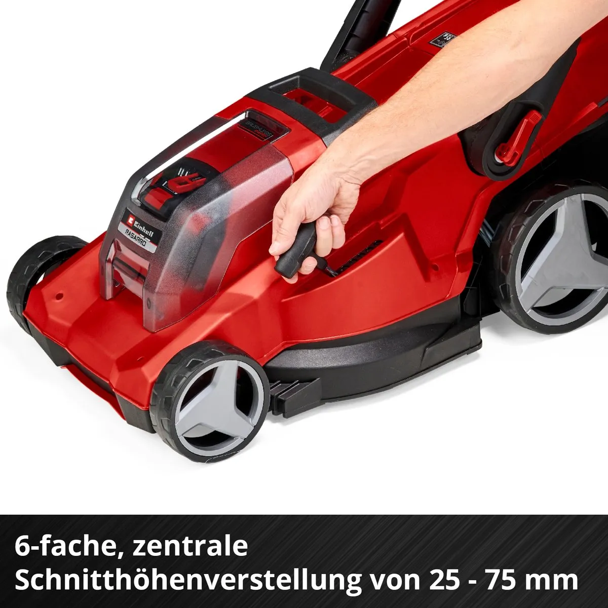 Einhell Professional RASARRO 36/40 Accu-grasmaaier - 2x 4.0Ah - 50L - afbeelding 6 van 6