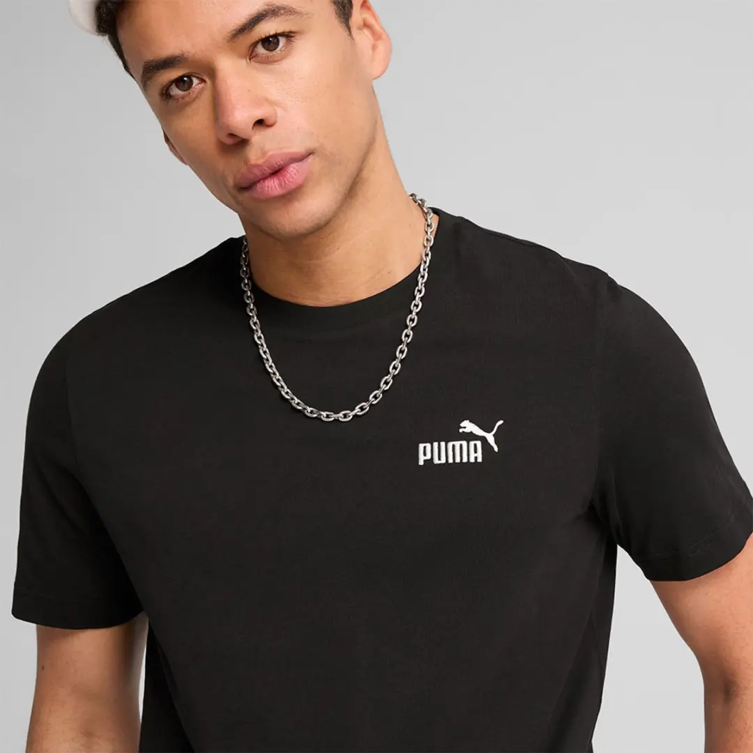 PUMA Ess Small No. 1 Logo T-shirt - Zwart XS