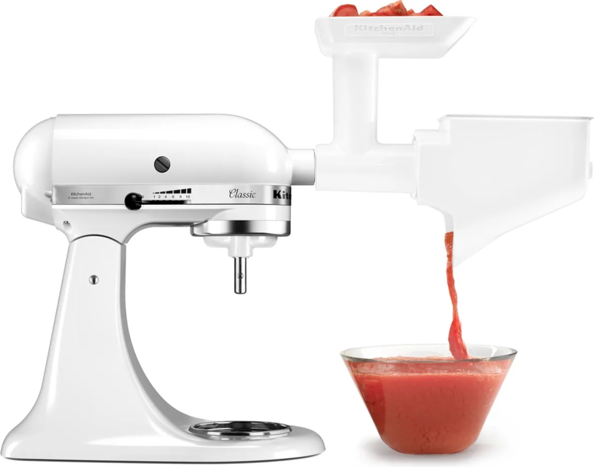KitchenAid 5KSMFVSFGA Groente- en Fruithaksnijder - Wit