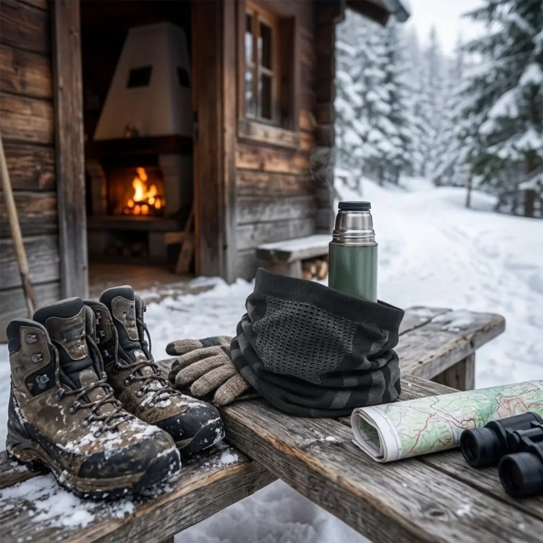 NuveX Nekwarmer One Size - Zwart