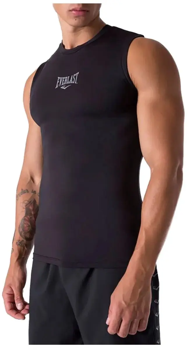 Everlast Technical Mouwloos T-shirt E06 - XL - Zwart