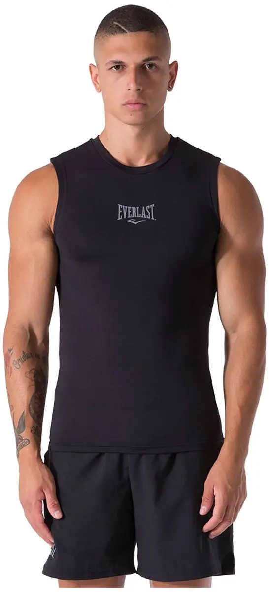 Everlast Technical Mouwloos T-shirt E06 - XL - Zwart