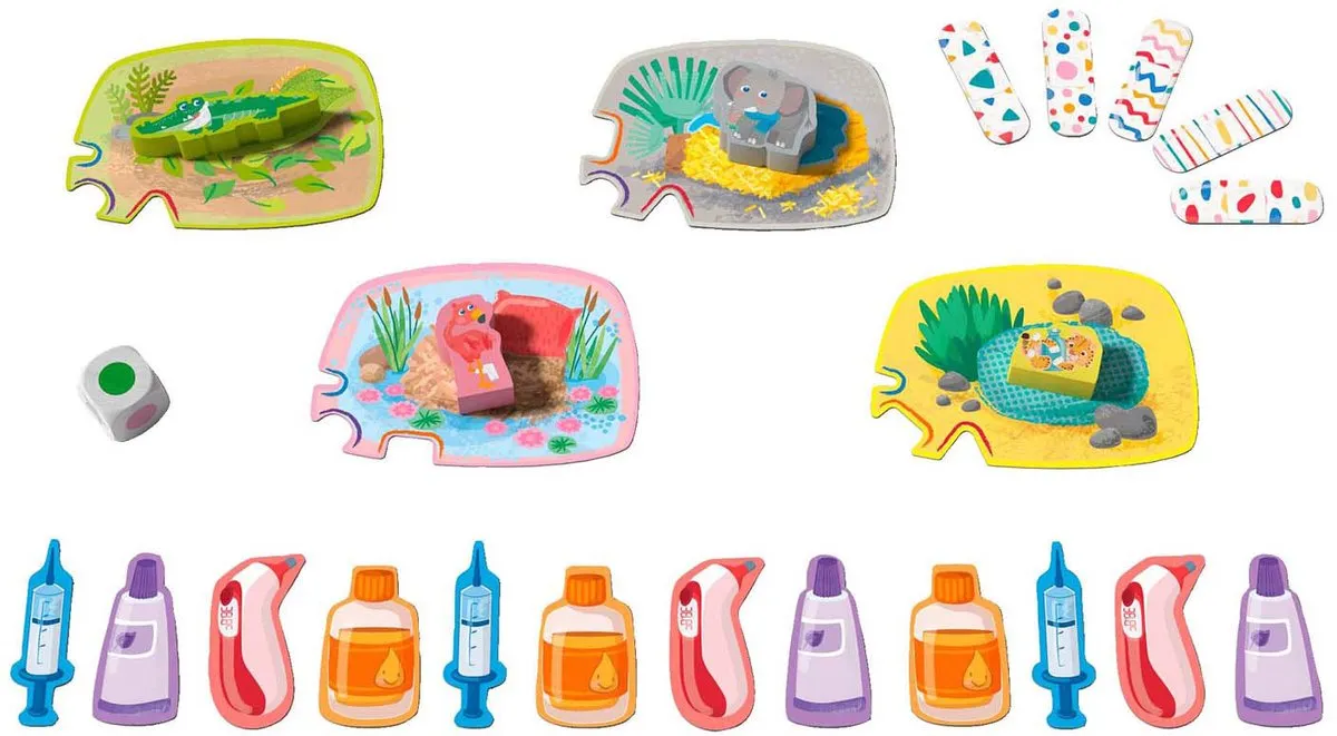 Haba Bij de Dierendokter - Mijn Eerste Spel - 2+ - afbeelding 6 van 6