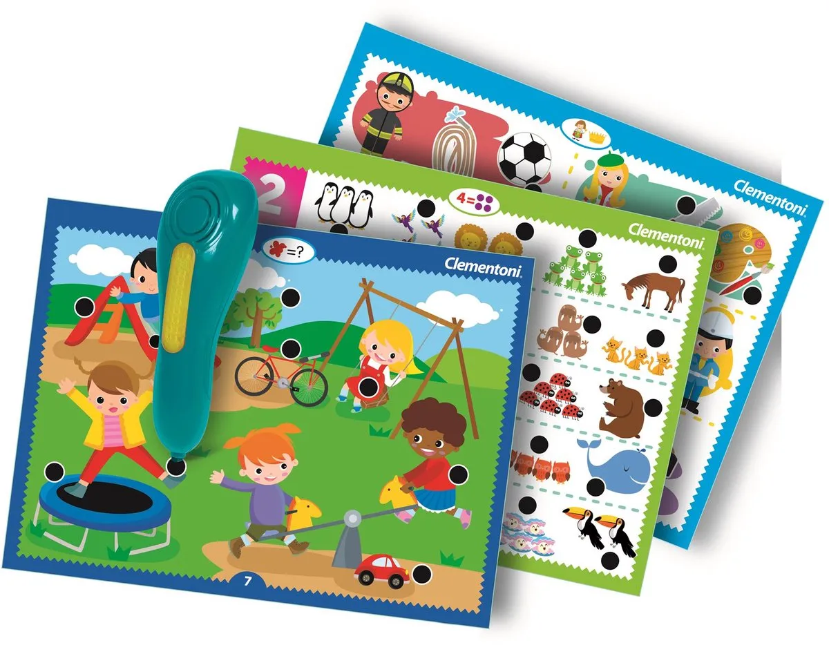 Clementoni Pratende Pen 56591 - Educatief Spel 60 Kaarten - 1000 Vragen