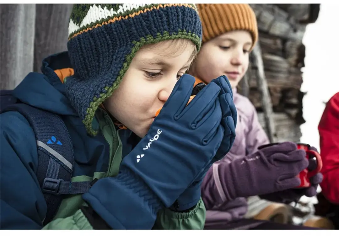 Vaude Rondane Handschoenen Junior - Dark Sea