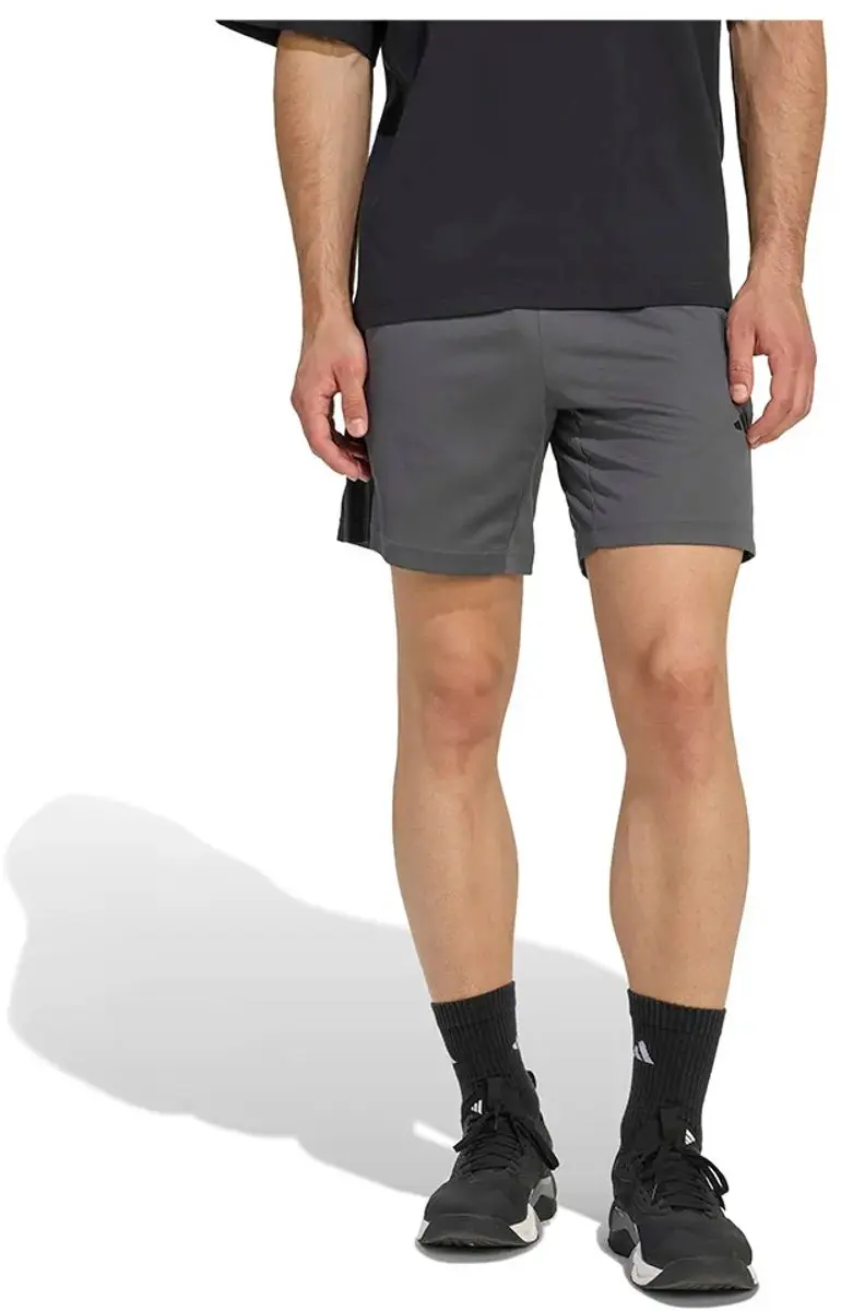 Adidas Workout Essentials Base 3 Stripes Korte Broek