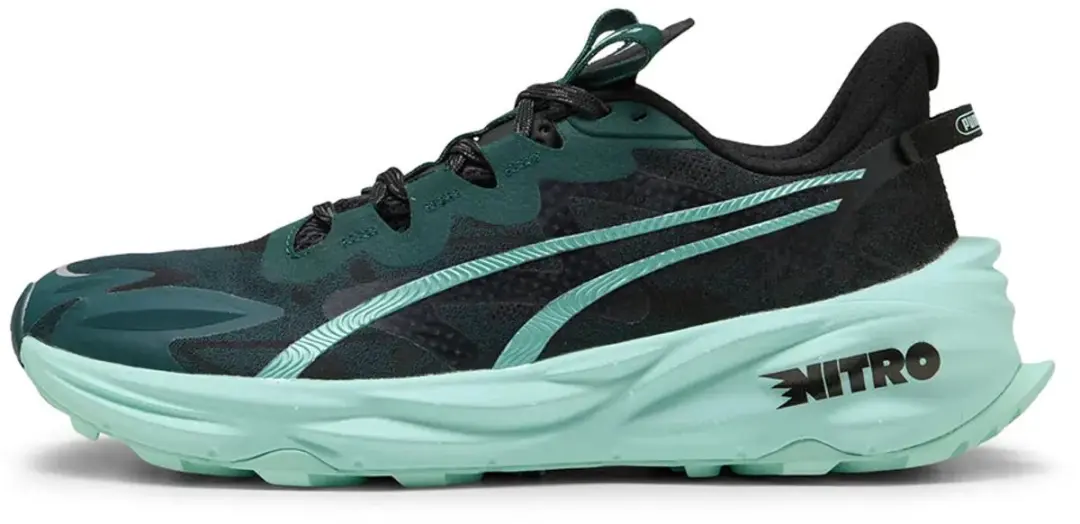 PUMA Fast-trac Nitro 3 Hardloopschoenen - 44 - Groen