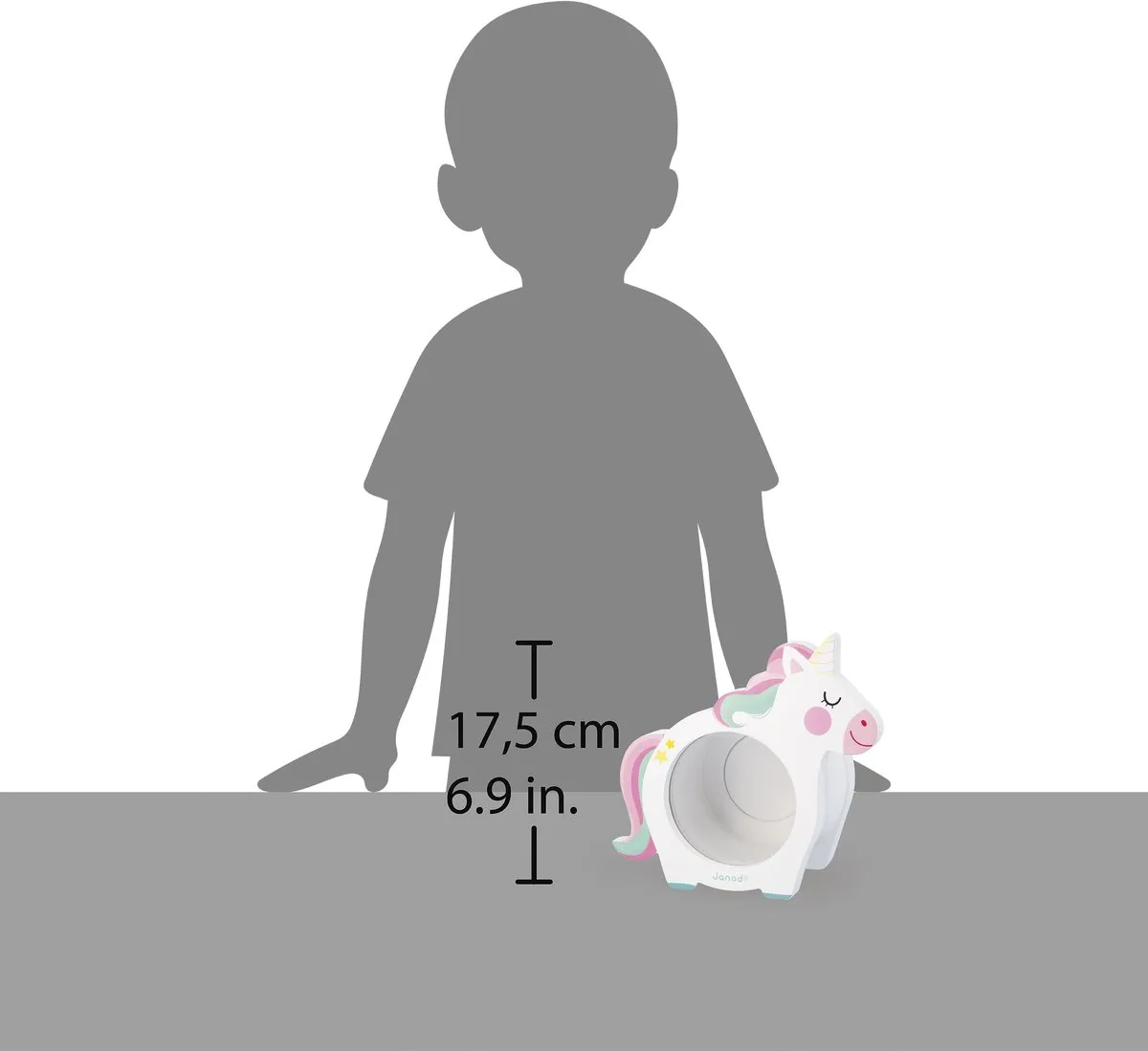 Janod Unicorn Houten Spaarpot - Magnetisch - 3+ Jaar