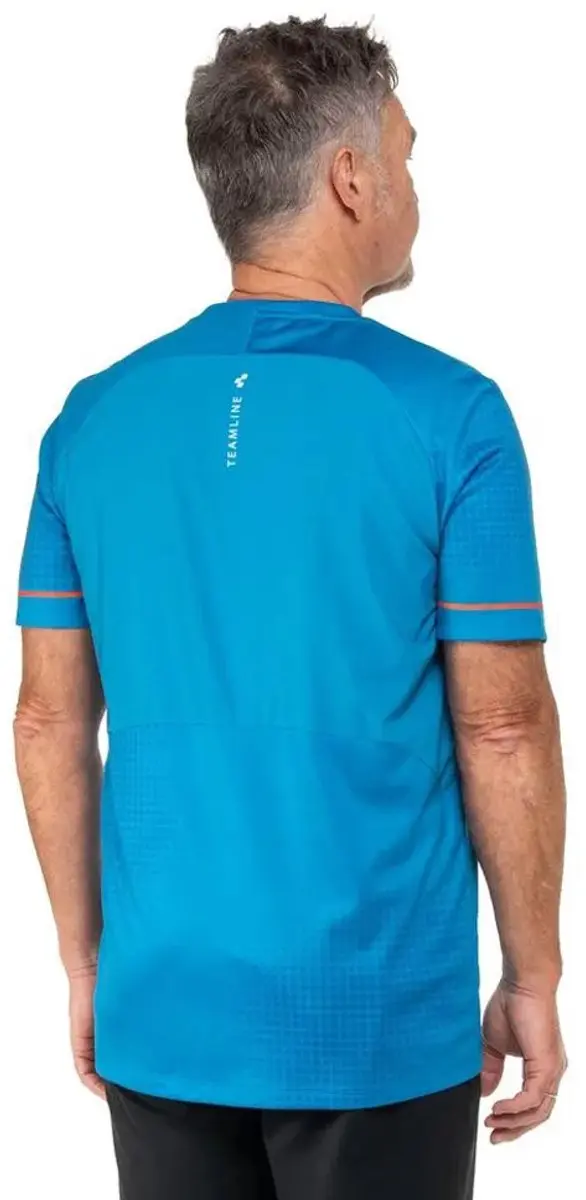 Cube Tech Teamline Korte Mouw Enduro Trui - Blauw XL