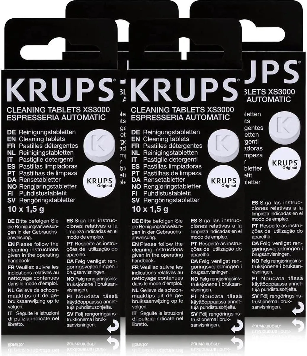 Krups XS3000 Reinigingstabletten