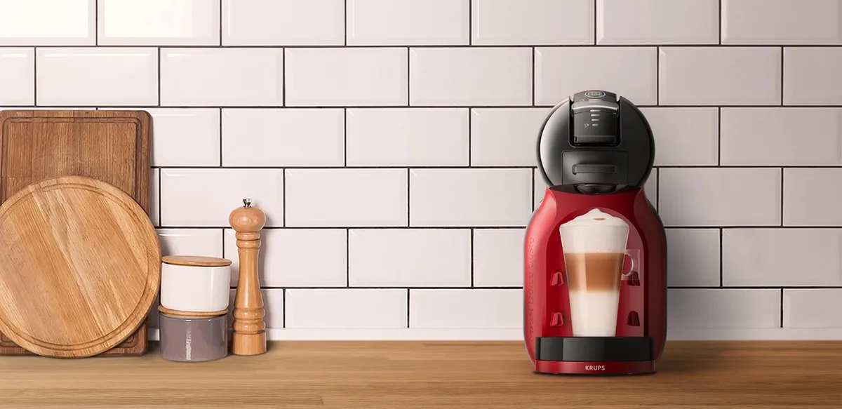 Krups NESCAFÉ Dolce Gusto Mini Me KP123H Koffiecupmachine - Rood/Zwart