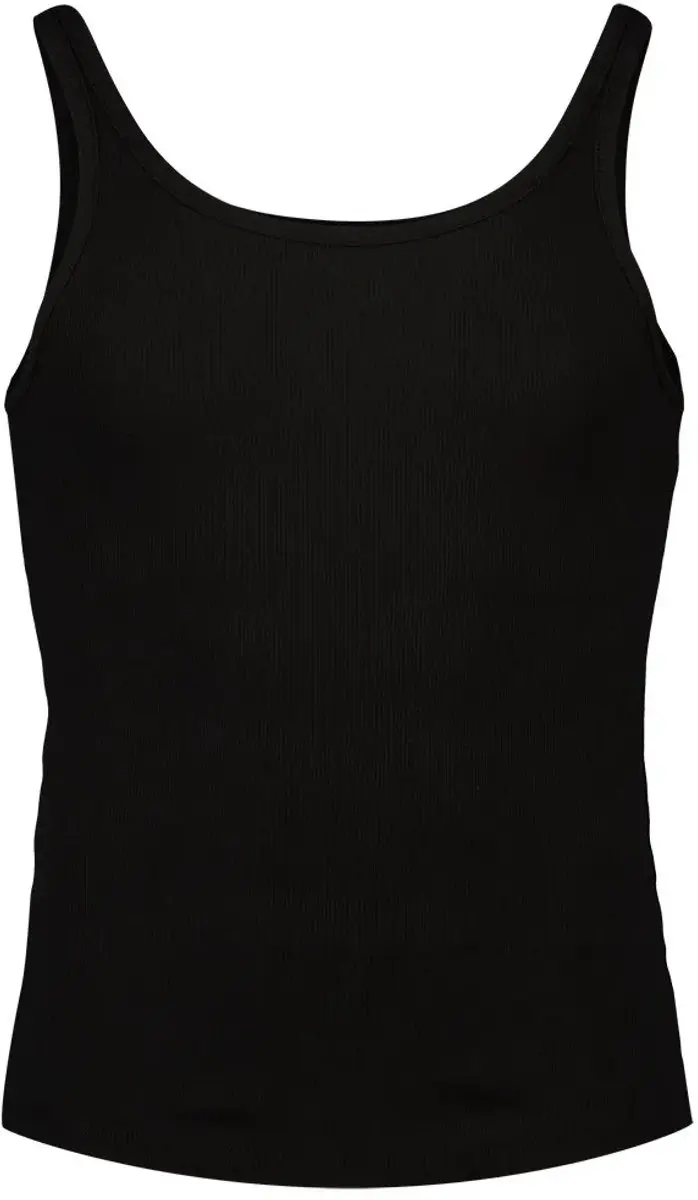 Everlast Ribbed Mouwloos T-shirt - S - Zwart