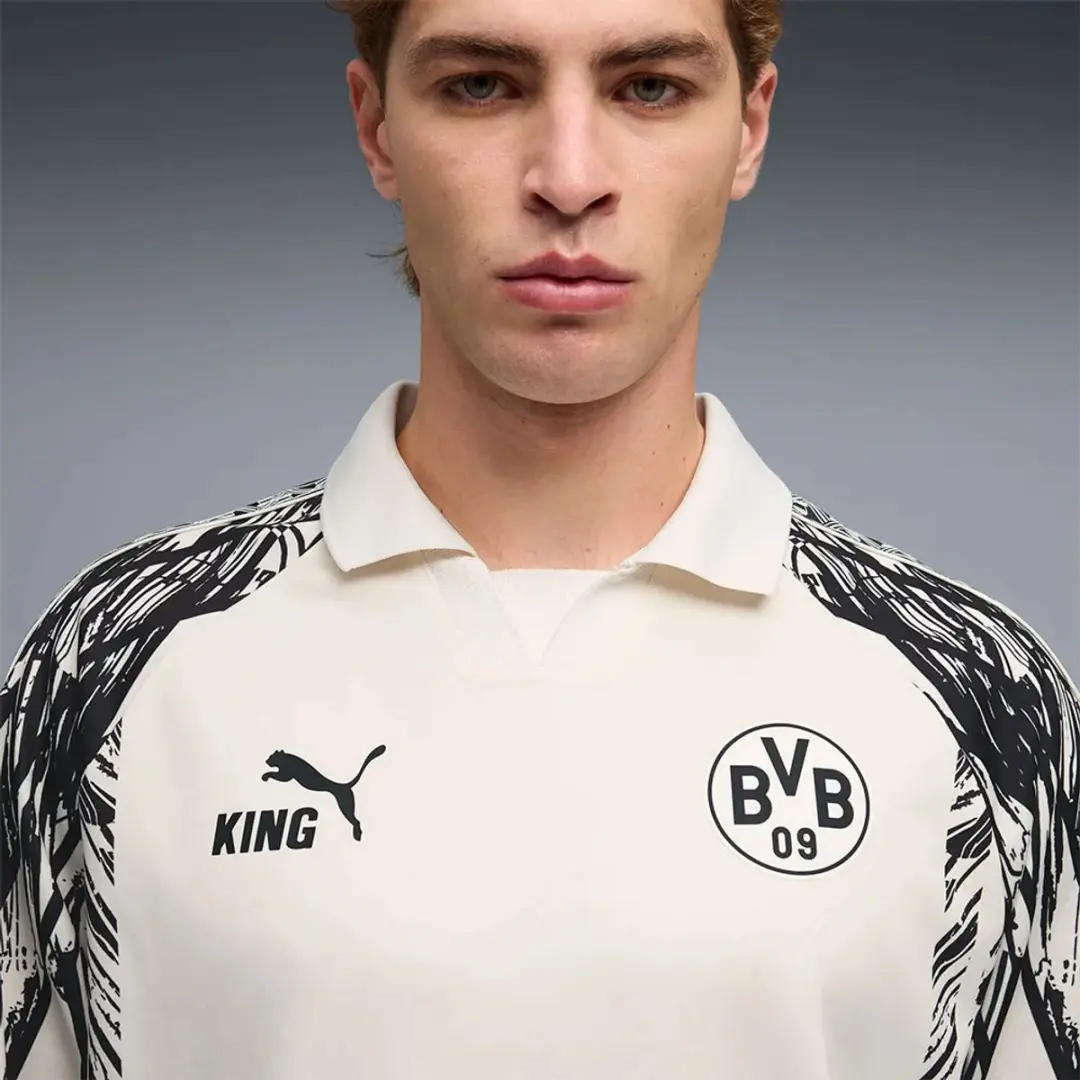 PUMA BVB King T-shirt - L - Warm White