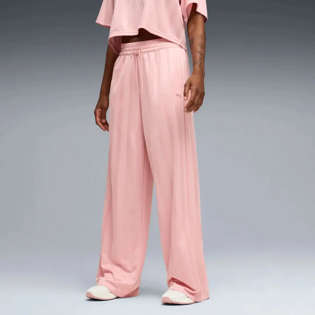 PUMA League Wide Leg Trainingsbroek - XS - Roze