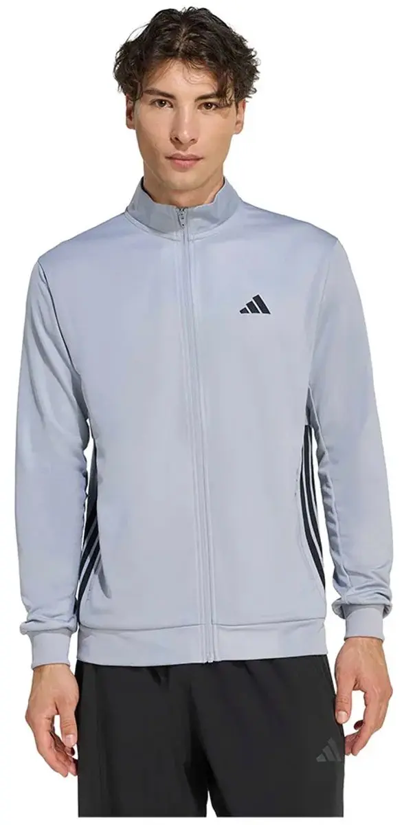 Adidas Workout Essentials 3 Stripes Knit Sweatshirt
