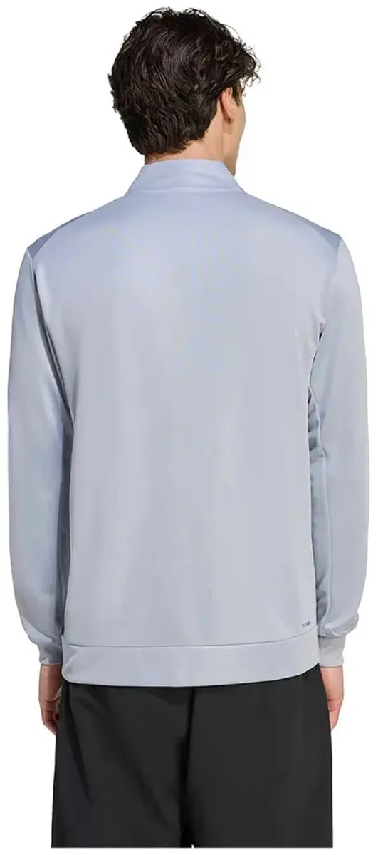 Adidas Workout Essentials 3 Stripes Knit Sweatshirt - Grijs XL