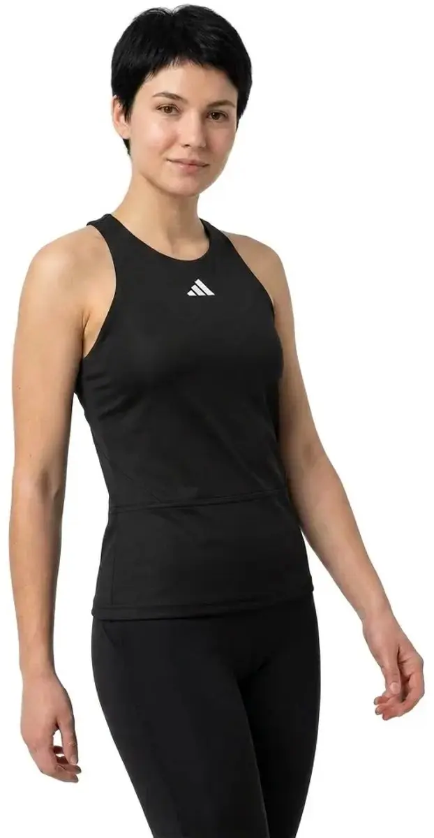 Adidas Tennis Climacool Mid Y Mouwloos T-shirt XS - Zwart