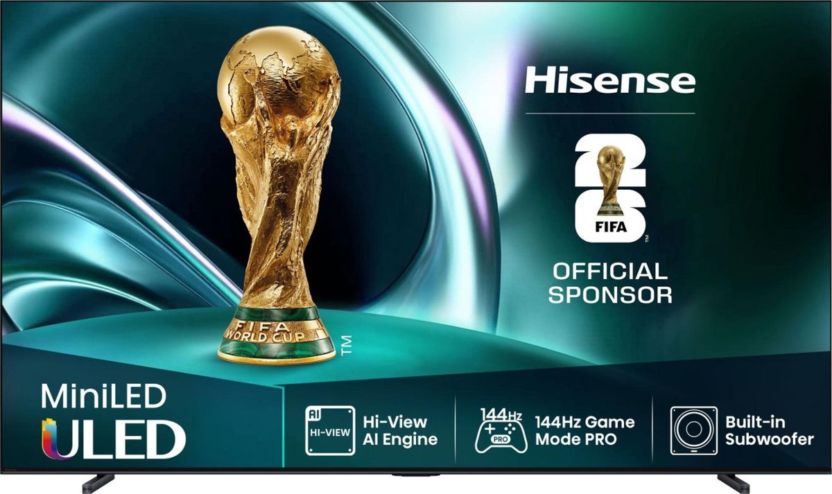 Hisense U7Q 85U79Q tv 2,16 m (85") 4K Ultra HD Smart TV Wifi Zwart, Grijs