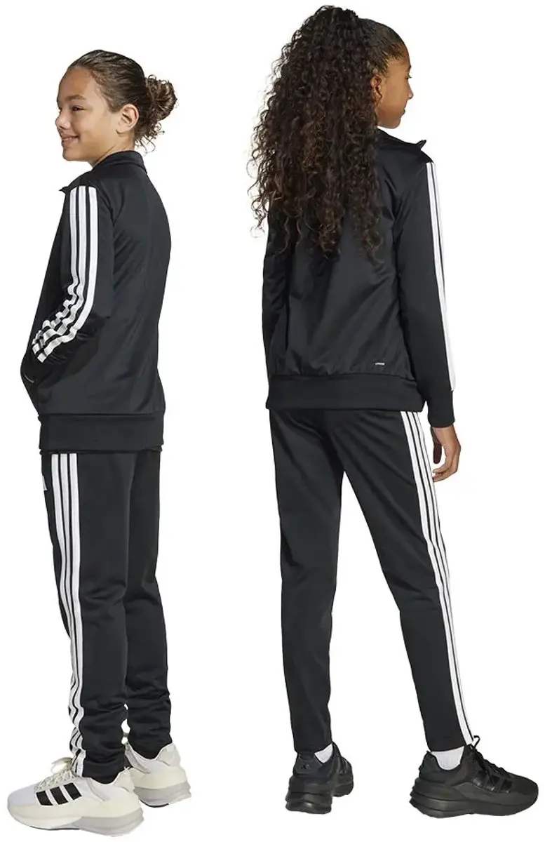 Adidas Essentials 3 Stripes Trainingspak 128 - Zwart