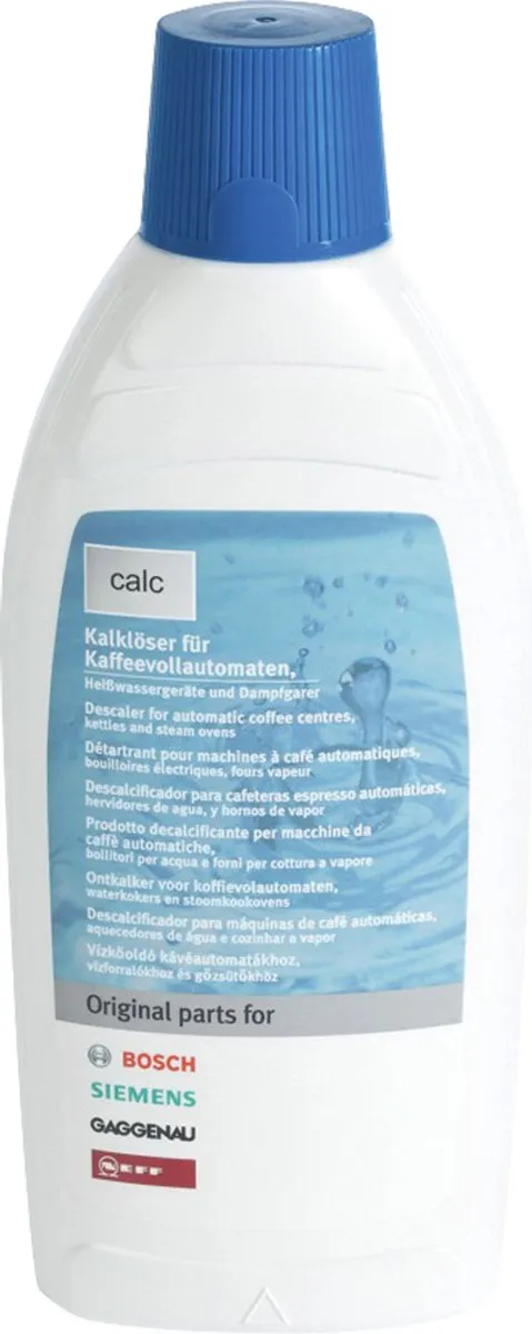 Siemens Ontkalker 500ml - o.a. Bosch/Kookapparatuur