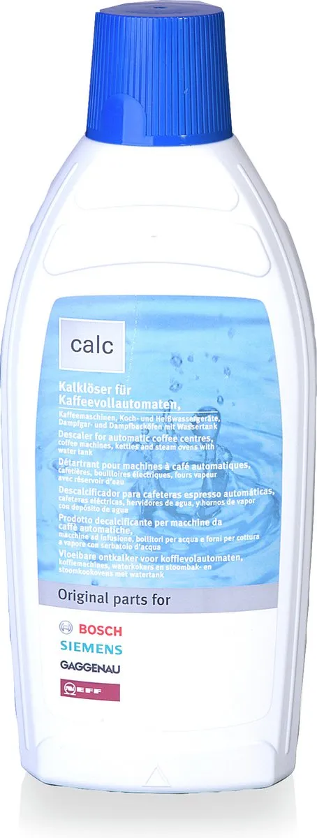 Siemens Ontkalker 500ml - o.a. Bosch/Kookapparatuur